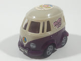 KidsMania Happy Van Purple Bus Plastic Pull Back Toy Car Candy Vehicle