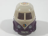 KidsMania Happy Van Purple Bus Plastic Pull Back Toy Car Candy Vehicle