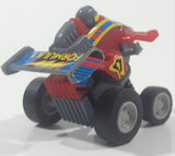 Formula 1 Red Push Down and Go Pop Up Plastic Toy Car Vehicle