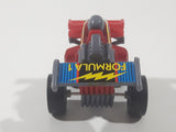 Formula 1 Red Push Down and Go Pop Up Plastic Toy Car Vehicle