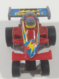 Formula 1 Red Push Down and Go Pop Up Plastic Toy Car Vehicle