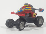 Formula 1 Red Push Down and Go Pop Up Plastic Toy Car Vehicle