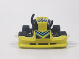 2016 Geobra PlayMobil #28 Fluorescent Yellow Go Kart Plastic Toy Car Vehicle