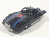 2004 McDonald's Disney Pixar The Incredibles Mr. Credible Black and Grey Plastic Pull Back Toy Car Vehicle