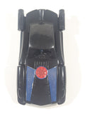 2004 McDonald's Disney Pixar The Incredibles Mr. Credible Black and Grey Plastic Pull Back Toy Car Vehicle
