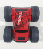 Tonka Bounce Back Flip Car Red Grey Black Plastic 4 1/2" Long Reversible Flipping Toy Car Vehicle 21491 No Remote