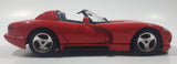 Burago Dodge Viper RT/10 Red 1/24 Scale Die Cast Toy Car Vehicle with Opening Doors