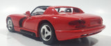 Burago Dodge Viper RT/10 Red 1/24 Scale Die Cast Toy Car Vehicle with Opening Doors