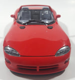 Burago Dodge Viper RT/10 Red 1/24 Scale Die Cast Toy Car Vehicle with Opening Doors