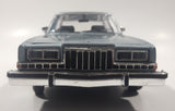 2011 Motor Max No. 73333 1986 Dodge Diplomat Metallic Light Blue 1/24 Scale 8 1/2" Long Die Cast Toy Car Vehicle with Opening Front Doors and Hood