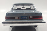 2011 Motor Max No. 73333 1986 Dodge Diplomat Metallic Light Blue 1/24 Scale 8 1/2" Long Die Cast Toy Car Vehicle with Opening Front Doors and Hood