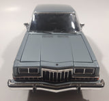 2011 Motor Max No. 73333 1986 Dodge Diplomat Metallic Light Blue 1/24 Scale 8 1/2" Long Die Cast Toy Car Vehicle with Opening Front Doors and Hood