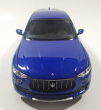 Welly No. 24078 Maserati Levante Blue 7 1/2" Long Die Cast Toy Car Vehicle