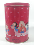 1990 Brach's Warner Bros. Looney Tunes Bugs Bunny & Friends Bunny Be My Valentine Tunnel Of Love Pink 6 1/4" Tall Tin Metal Can