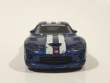 Burago Dodge Viper GTS Coupe Blue 1/43 Scale Die Cast Toy Car Vehicle with Opening Doors Made in Italy