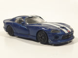 Burago Dodge Viper GTS Coupe Blue 1/43 Scale Die Cast Toy Car Vehicle with Opening Doors Made in Italy