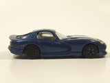 Burago Dodge Viper GTS Coupe Blue 1/43 Scale Die Cast Toy Car Vehicle with Opening Doors Made in Italy