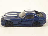 Burago Dodge Viper GTS Coupe Blue 1/43 Scale Die Cast Toy Car Vehicle with Opening Doors Made in Italy