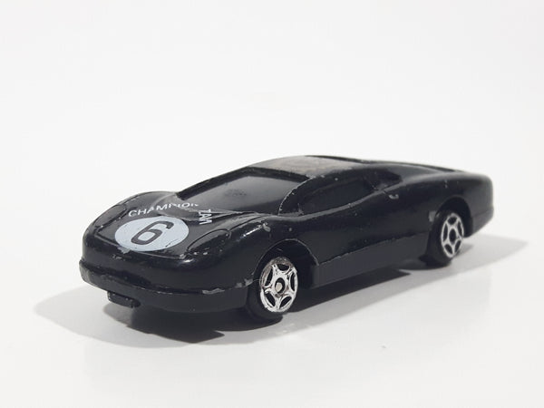 Unknown Die Cast 9809000 Champion Team #6 Black Die Cast Toy Car Vehicle