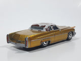 Disney Pixar Cars Cadillac Coupe de Ville Gold with Brown and White Cow Print Roof Die Cast Toy Car Vehicle