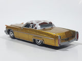 Disney Pixar Cars Cadillac Coupe de Ville Gold with Brown and White Cow Print Roof Die Cast Toy Car Vehicle