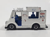 Vintage 1988 Hot Wheels Workhorses Good Humor Truck White Ice Cream Catering Food Truck Die Cast Toy Car Vehicle