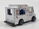 Vintage 1988 Hot Wheels Workhorses Good Humor Truck White Ice Cream Catering Food Truck Die Cast Toy Car Vehicle