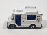 Vintage 1988 Hot Wheels Workhorses Good Humor Truck White Ice Cream Catering Food Truck Die Cast Toy Car Vehicle
