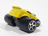 2004 Hot Wheels First Editions Fatbax 04 Mustang GT Yellow Die Cast Toy Car Vehicle