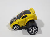 2004 Hot Wheels First Editions Fatbax 04 Mustang GT Yellow Die Cast Toy Car Vehicle