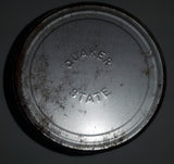 Vintage Quaker State S.A.E. 20 - 20W Motor Oil 1 Imperial Quart 1.14 Litres Metal Can FULL Burlington, Ontario