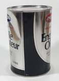 Vintage Amsoil 100% Synthetic SAE 10W-40 Engine Oil "25, 000 Miles or One Year" 1 Litre Metal Can Full Superior Wisconsin