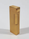 Vintage Colibri Of London John Sterling 2 1/2" Tall Gold Plated Gas Lighter