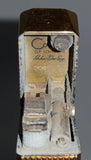 Vintage Colibri Of London John Sterling 2 1/2" Tall Gold Plated Gas Lighter