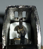 Vintage Army Eagle 3 1/8" Tall Silver Tone Gas Lighter