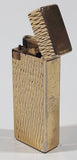 Vintage Cosmic 2 3/8" Tall Gold Plated Gas Lighter