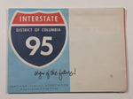 Vintage 1959 MCMLIX General Drafting Co. Rand McNally Interstate 95 District Of Columbia "sign of the future!" Road Map Portland Cement Association 33 West Grand Avenue Chicago 10, Illinois