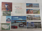 Vintage 1959 MCMLIX General Drafting Co. Rand McNally Interstate 95 District Of Columbia "sign of the future!" Road Map Portland Cement Association 33 West Grand Avenue Chicago 10, Illinois