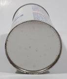 Vintage Nitro 9 For Marine Engines 4 FL. OZ. 3 7/8" Tall White Metal Can FULL