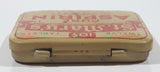 Vintage Taraday Products Co. Inc. St. Mary's Pure Aspirin Twelve Tablets 10 Cent Small Pocket Size Tin Metal Hinged Pill Case St. Louis Mo.