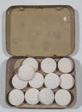 Vintage Taraday Products Co. Inc. St. Mary's Pure Aspirin Twelve Tablets 10 Cent Small Pocket Size Tin Metal Hinged Pill Case St. Louis Mo.