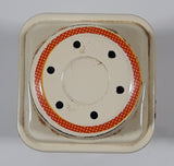 Vintage Johnson's Baby Powder 4 1/2 OZS. 5" Tall Tin Container Johnson & Johnson Limited Montreal EMPTY