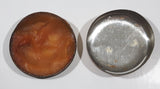 Antique Boots Pure Drug Co. Ltd Basilicon Oinment Resin Ointment B.P.C. 2 3/8" Wide Orange Tin Metal Canister Nottingham England