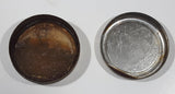 Antique Lanoline A delightfully soothing Emollient 2 3/8" Wide Tin Metal Canister