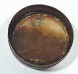 Antique Lanoline A delightfully soothing Emollient 2 3/8" Wide Tin Metal Canister