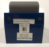 2008 Mars M&M's World Chocolate Candies 9" Tall Blue Plastic Slot Machine Candy Dispenser Lights and Sound