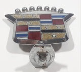 Vintage Cadillac Duck Swan Coffin Base Metal Emblem Badge Crest Hood Ornament