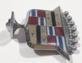 Vintage Cadillac Duck Swan Coffin Base Metal Emblem Badge Crest Hood Ornament