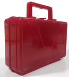 Vintage Whirley Disney's Cook'd Up Comics Goofy and Max Red Plastic Pencil Case