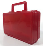 Vintage Whirley Disney's Cook'd Up Comics Goofy and Max Red Plastic Pencil Case